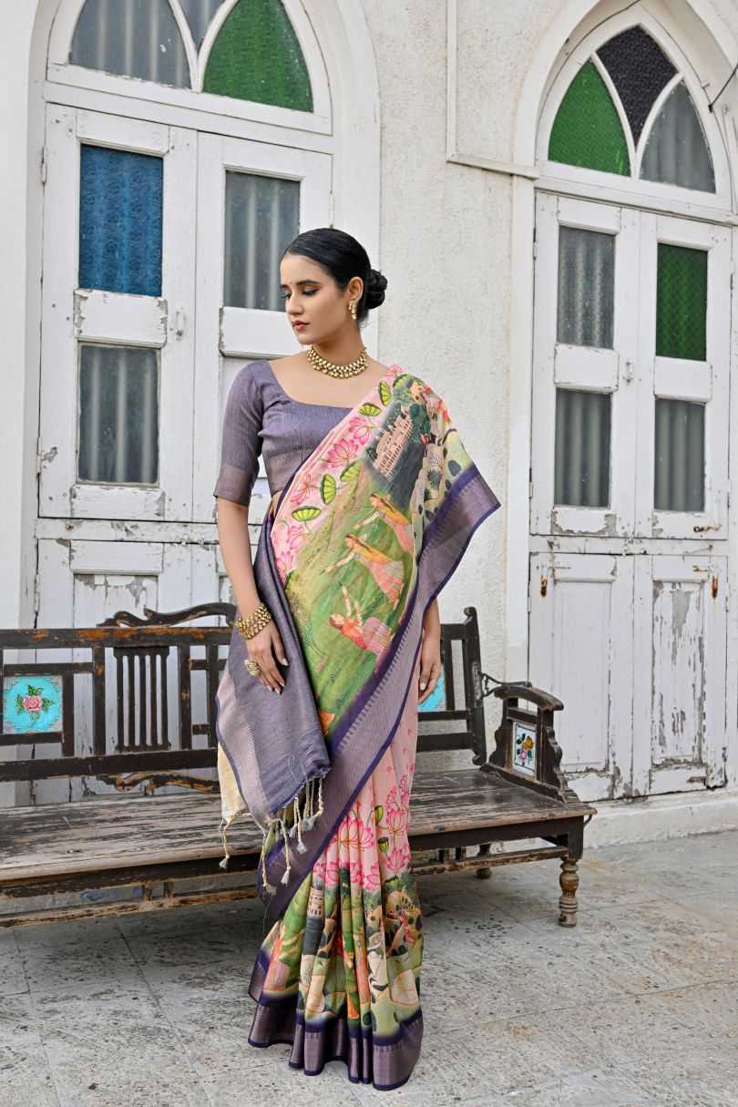 Ynf Soft Silk KESH165 TANIKA Silk Sarees Wholesale Soft Silk Sarees Bhagalpuri Silk Sarees Printed Silk Saree Manufacturer- Kapda Export