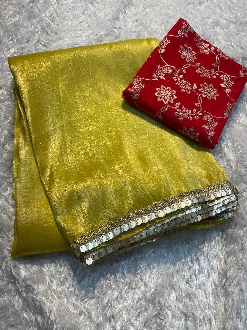 Ynf Tissue Silk KESH195 OLA Silk Sarees Teej Sarees Festive Collections Wholesale Banarasi Silk Sarees Designer Silk Sarees Fancy Silk Sarees Manufacturer- Kapda Export