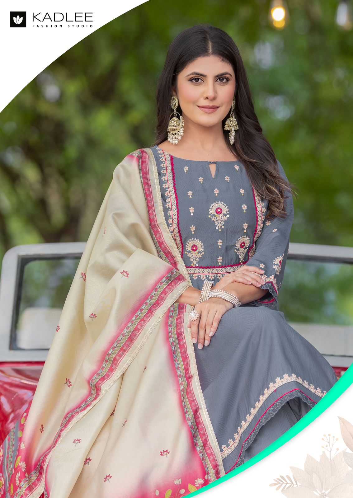 Ynf Viscose KESH43 Nirvana Suits & Dresses Wholesale Embroidery Suits Designer Suits Handloom Suits Manufacturer- Kapda Export