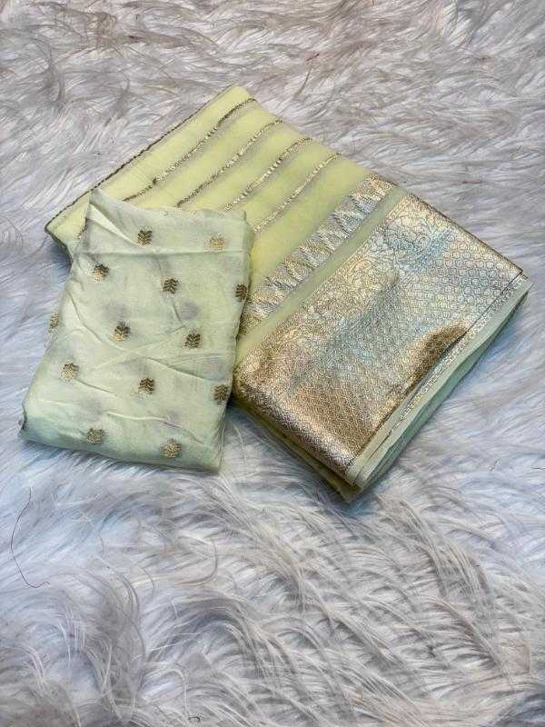 Ynf Viscouse Crushed Georgette RIN104 APE89 Sarees Wedding Collections Onam Sarees Wholesale Georgette Sarees Jacquard Saree Viscose Saree Manufacturer- Kapda Export