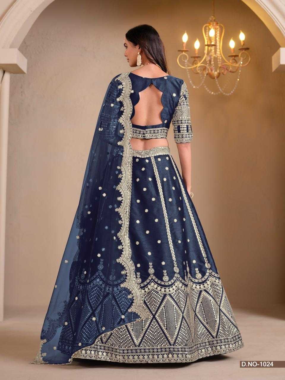 Ynf Art Silk KESH416 MEHVISH-NUREH Lehengas Wedding Collections Festive Collections Wholesale Silk Lehenga Wedding Lehenga After-Party Outfits Manufacturer- Kapda Export