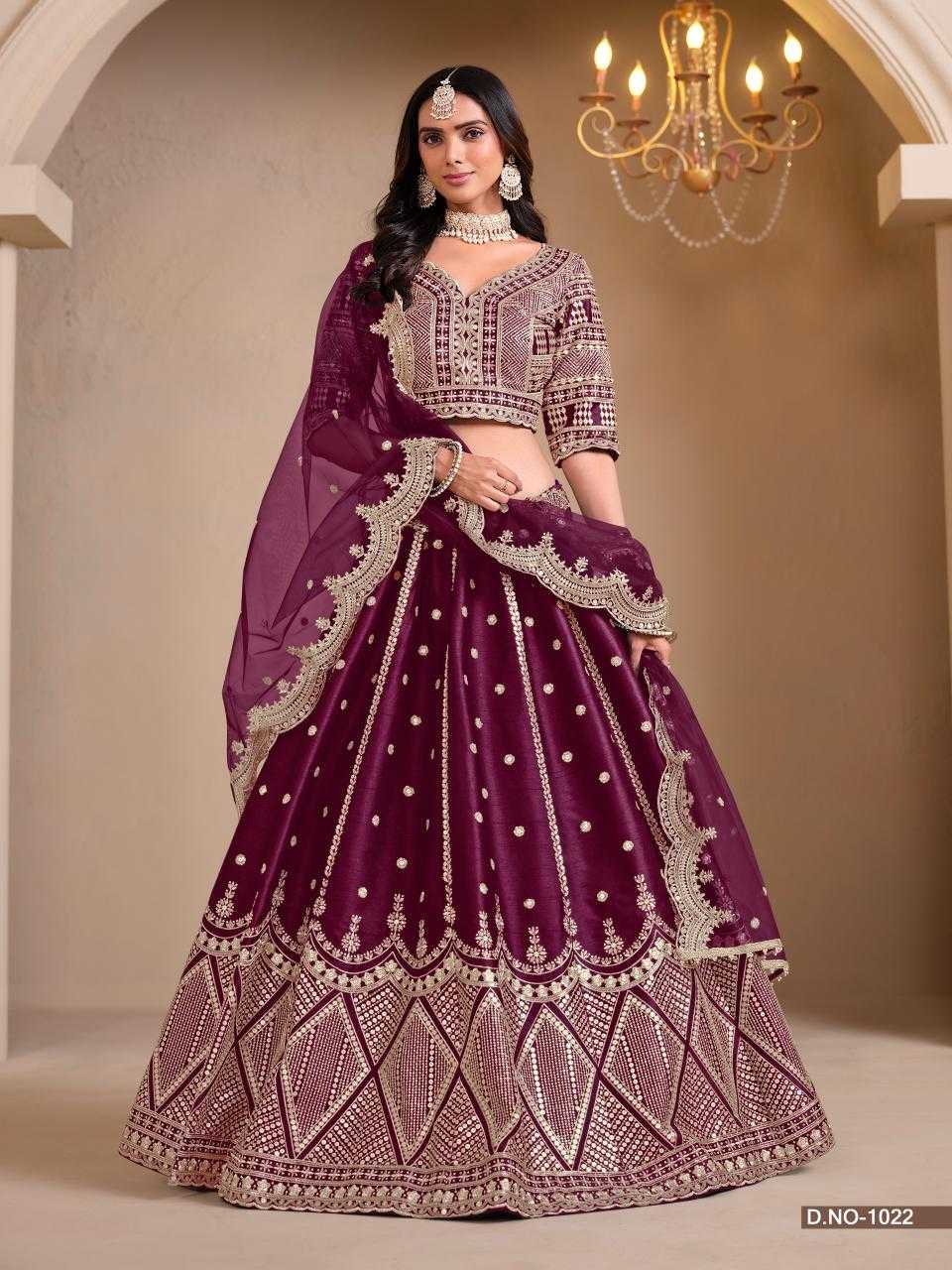 Ynf Art Silk KESH416 MEHVISH-NUREH Lehengas Wedding Collections Festive Collections Wholesale Silk Lehenga Wedding Lehenga After-Party Outfits Manufacturer- Kapda Export