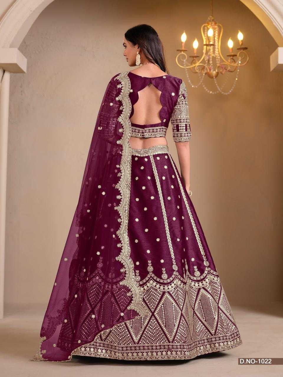 Ynf Art Silk KESH416 MEHVISH-NUREH Lehengas Wedding Collections Festive Collections Wholesale Silk Lehenga Wedding Lehenga After-Party Outfits Manufacturer- Kapda Export