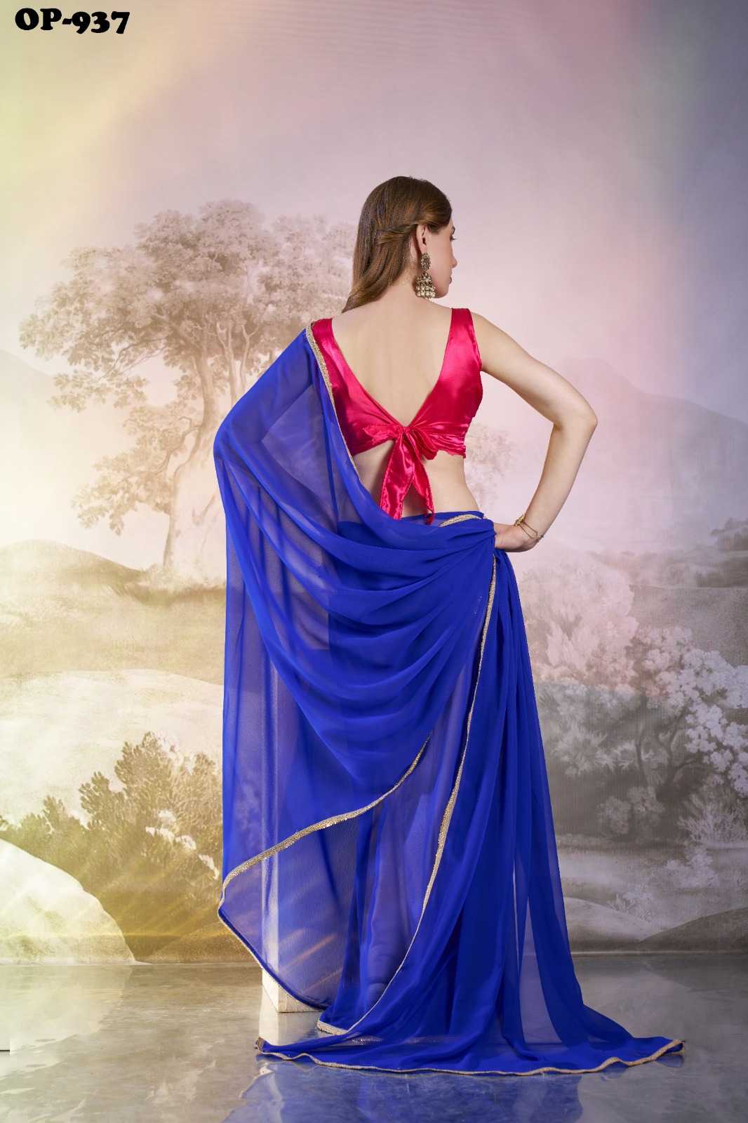 Ynf Chiffon KESH416 LAXMINAM-OP-937 Sarees Durga Pooja Sarees Festive Collections Wholesale Designer Sarees Chiffon Sarees Heavy Work Sarees Manufacturer- Kapda Export