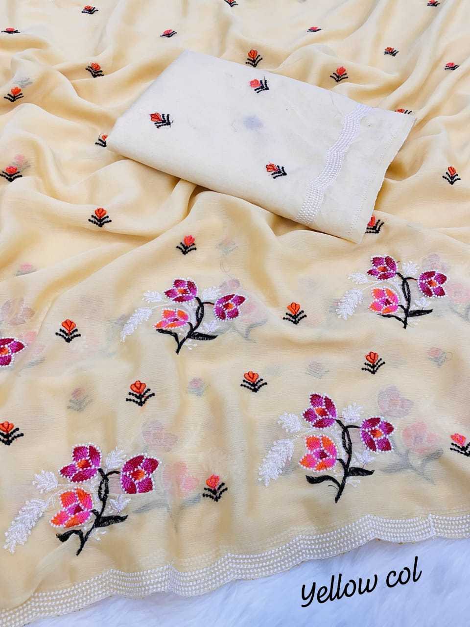 Ynf Chiffon RIN205 792 Sarees Wedding Collections Festive Collections Wholesale Chiffon Sarees Cocktail Party Outfits Ram Navami Collections Manufacturer- Kapda Export