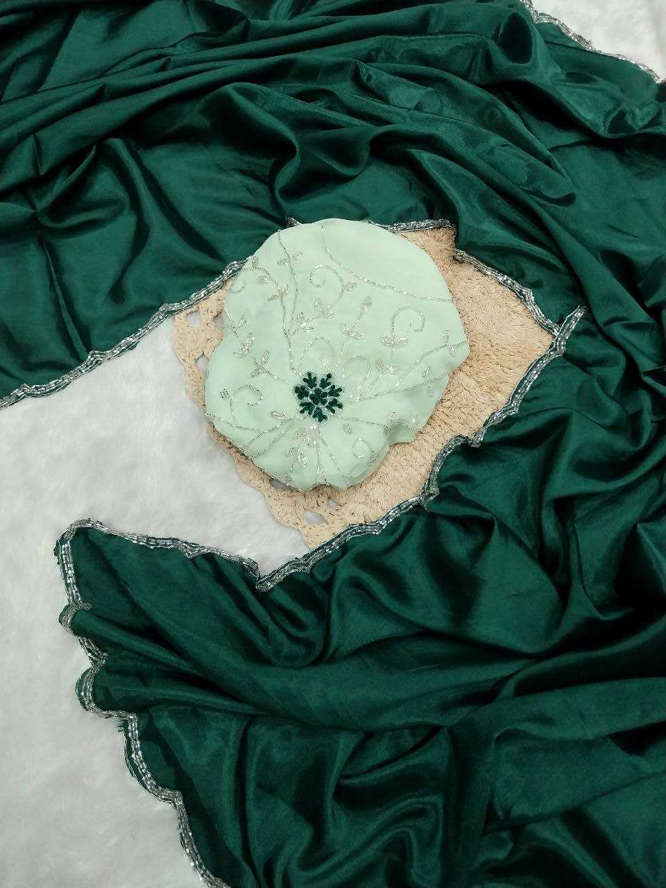 Ynf Chinon Silk RIN171 - 574 Sarees Silk Sarees Wedding Collections Wholesale Georgette Sarees Hand Work Sarees Mehendi Outfits Manufacturer- Kapda Export