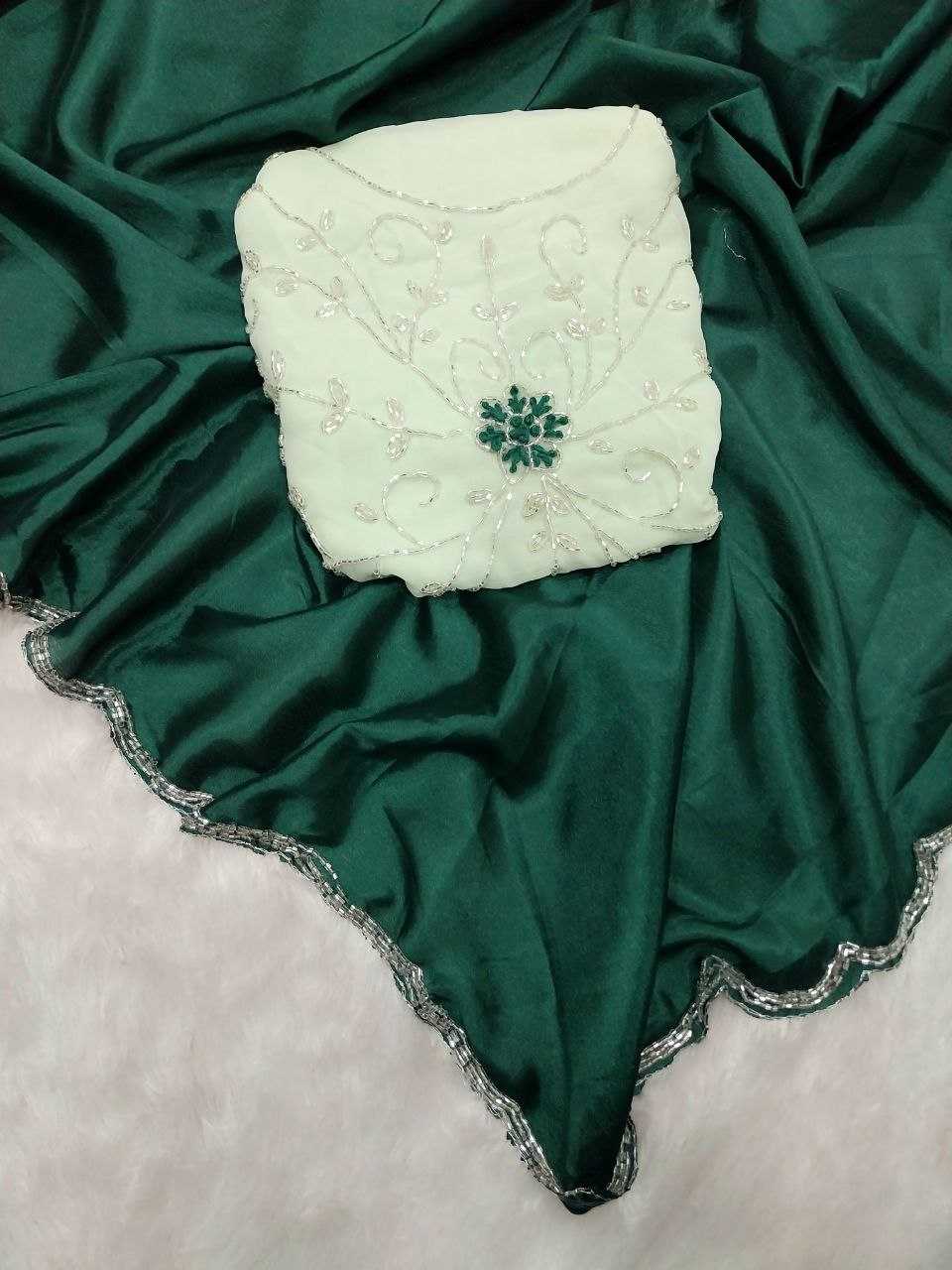 Ynf Chinon Silk RIN171 - 574 Sarees Silk Sarees Wedding Collections Wholesale Georgette Sarees Hand Work Sarees Mehendi Outfits Manufacturer- Kapda Export