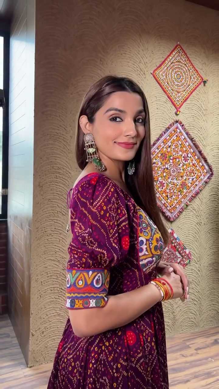 Ynf Chinon Silk RIN212-7008 Gowns Diwali Collections Festive Collections Wholesale Embroidery Gowns Work Gowns Silk Gowns Manufacturer- Kapda Export