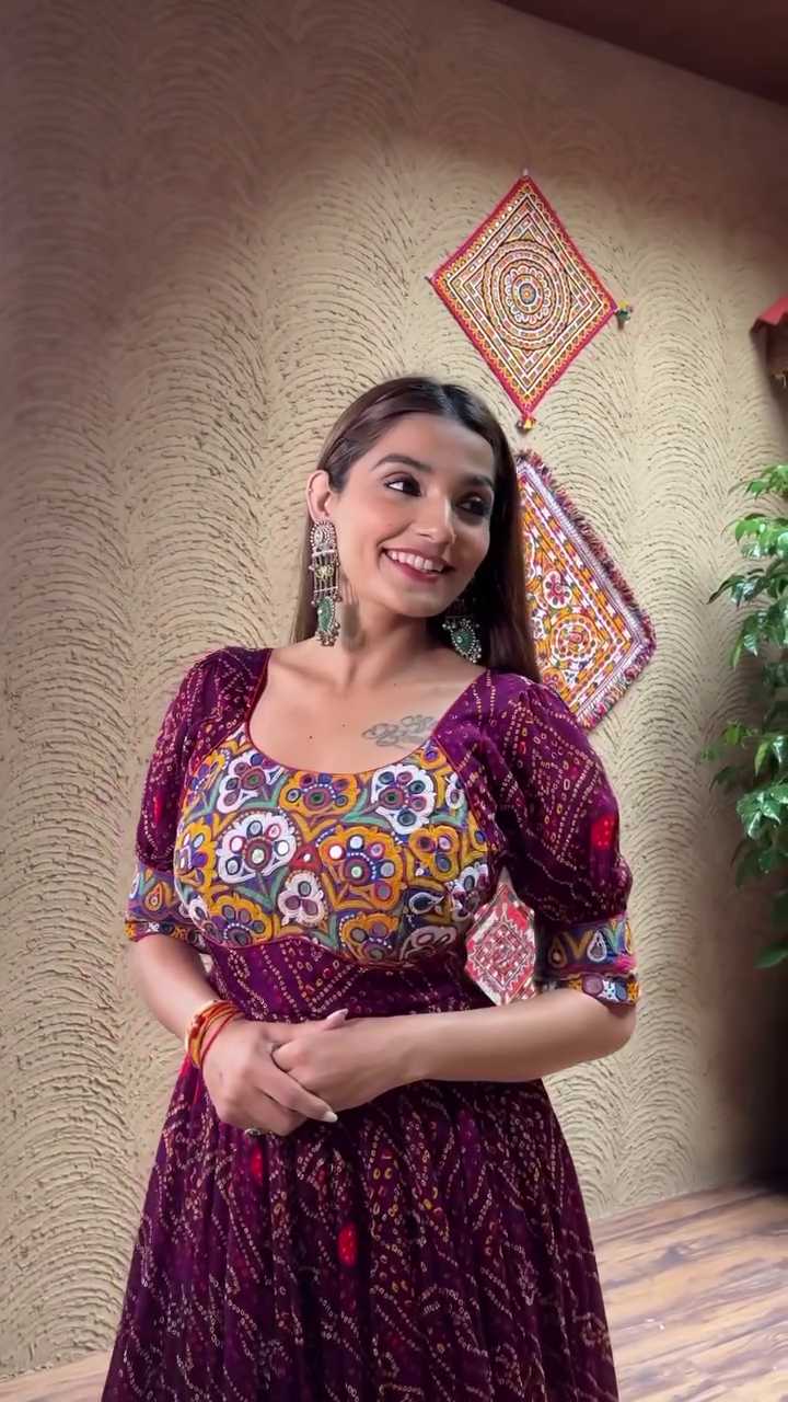 Ynf Chinon Silk RIN212-7008 Gowns Diwali Collections Festive Collections Wholesale Embroidery Gowns Work Gowns Silk Gowns Manufacturer- Kapda Export