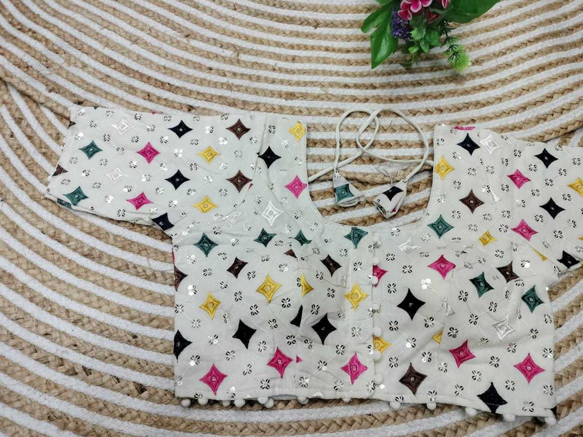 Ynf Cotton KESH356 GDC-20 Readymade Blouses Wholesale Party Wear Blouse Printed Cotton Blouses Manufacturer- Kapda Export