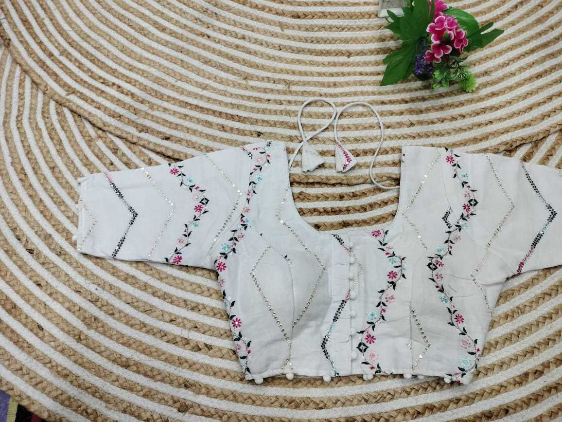 Ynf Cotton KESH356 GDC-20 Readymade Blouses Wholesale Party Wear Blouse Printed Cotton Blouses Manufacturer- Kapda Export