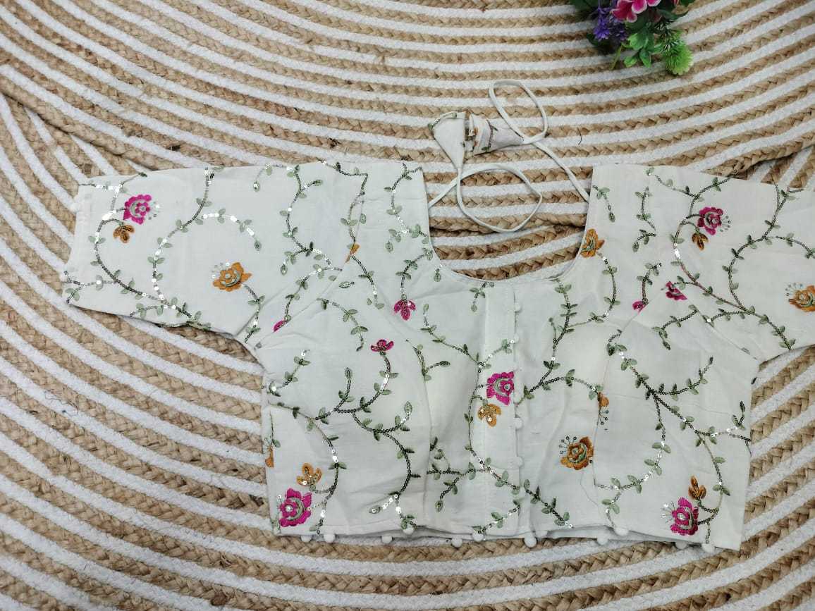 Ynf Cotton KESH356 GDC-20 Readymade Blouses Wholesale Party Wear Blouse Printed Cotton Blouses Manufacturer- Kapda Export