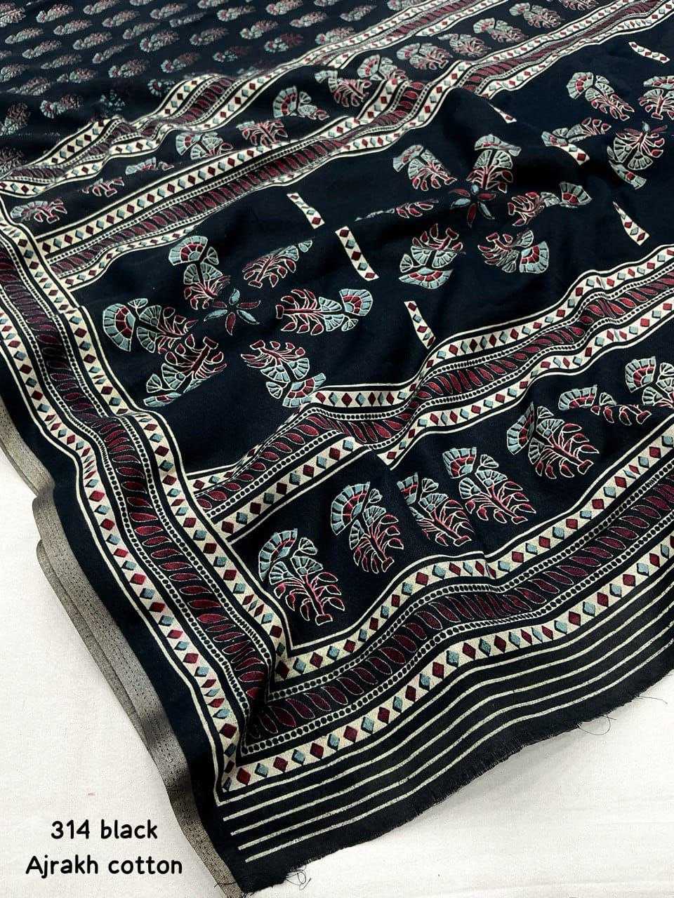 Ynf Cotton KESH433 314 Sarees Wedding Collections Wholesale Ajrakh Sarees Mehendi Outfits Manufacturer- Kapda Export