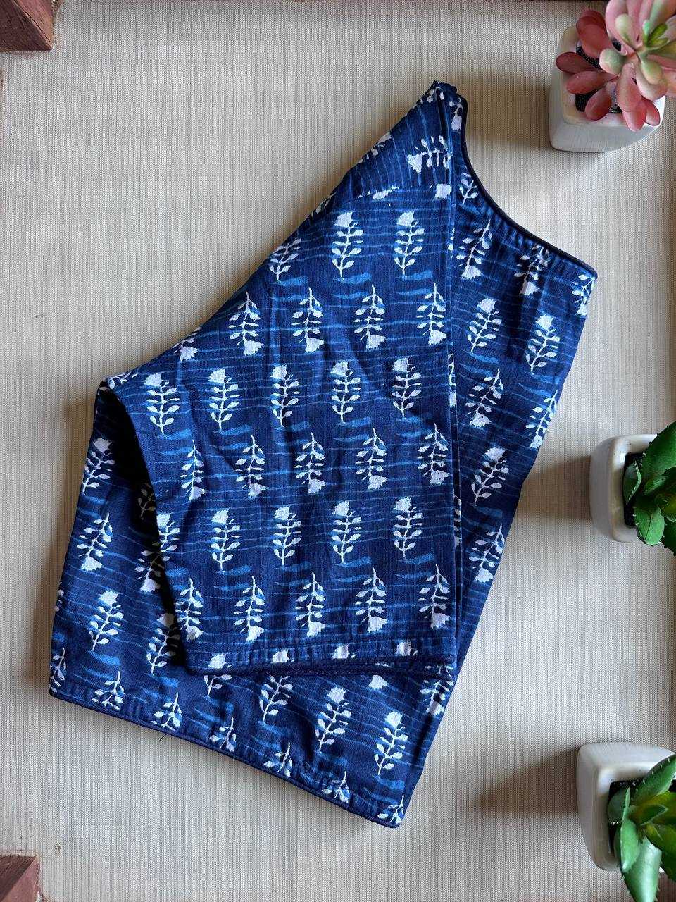 Ynf Cotton KESH437 SBB-03 Readymade Blouses Wholesale Designer Blouse Printed Cotton Blouses Manufacturer- Kapda Export