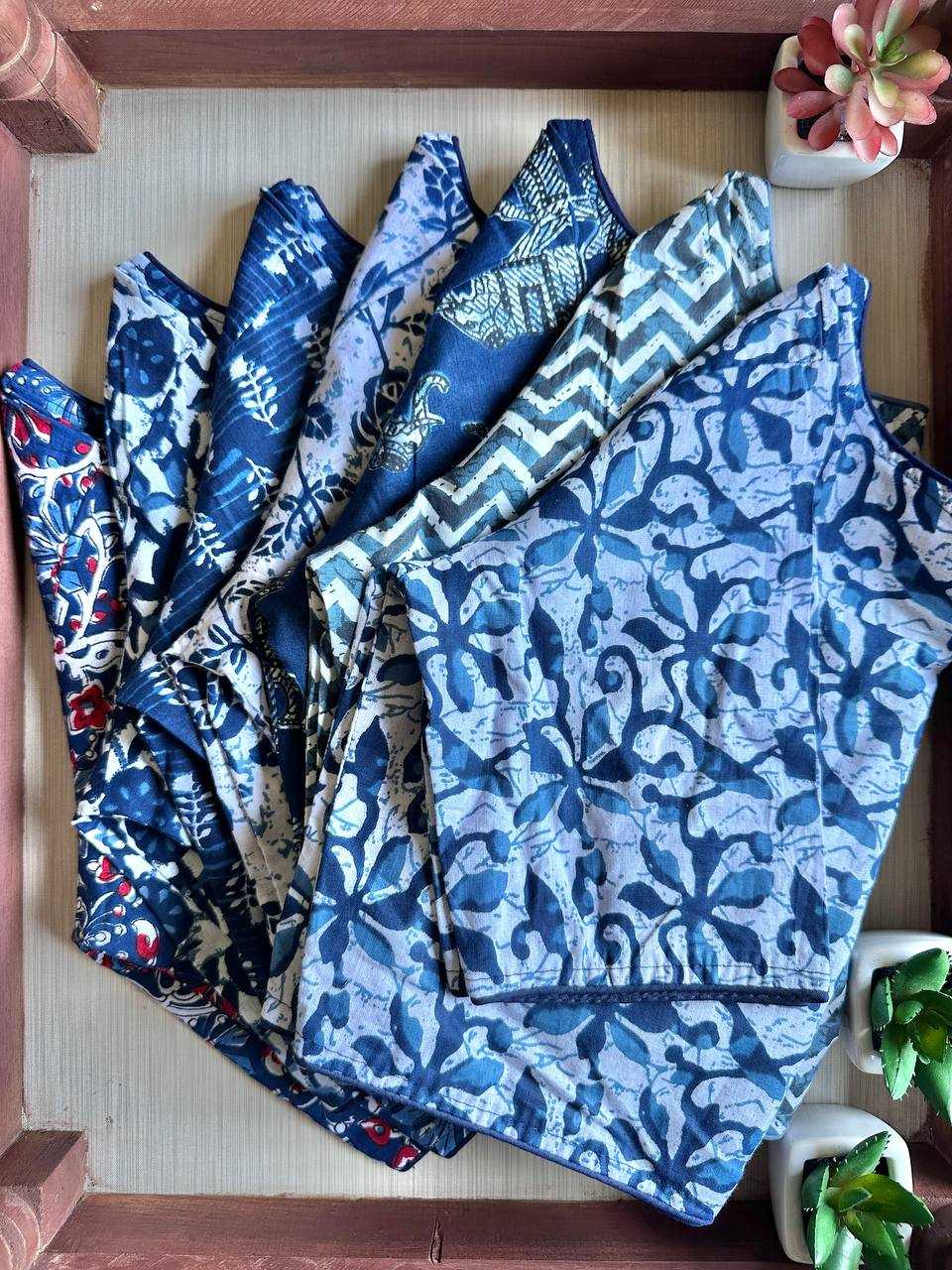 Ynf Cotton KESH437 SBB-03 Readymade Blouses Wholesale Designer Blouse Printed Cotton Blouses Manufacturer- Kapda Export