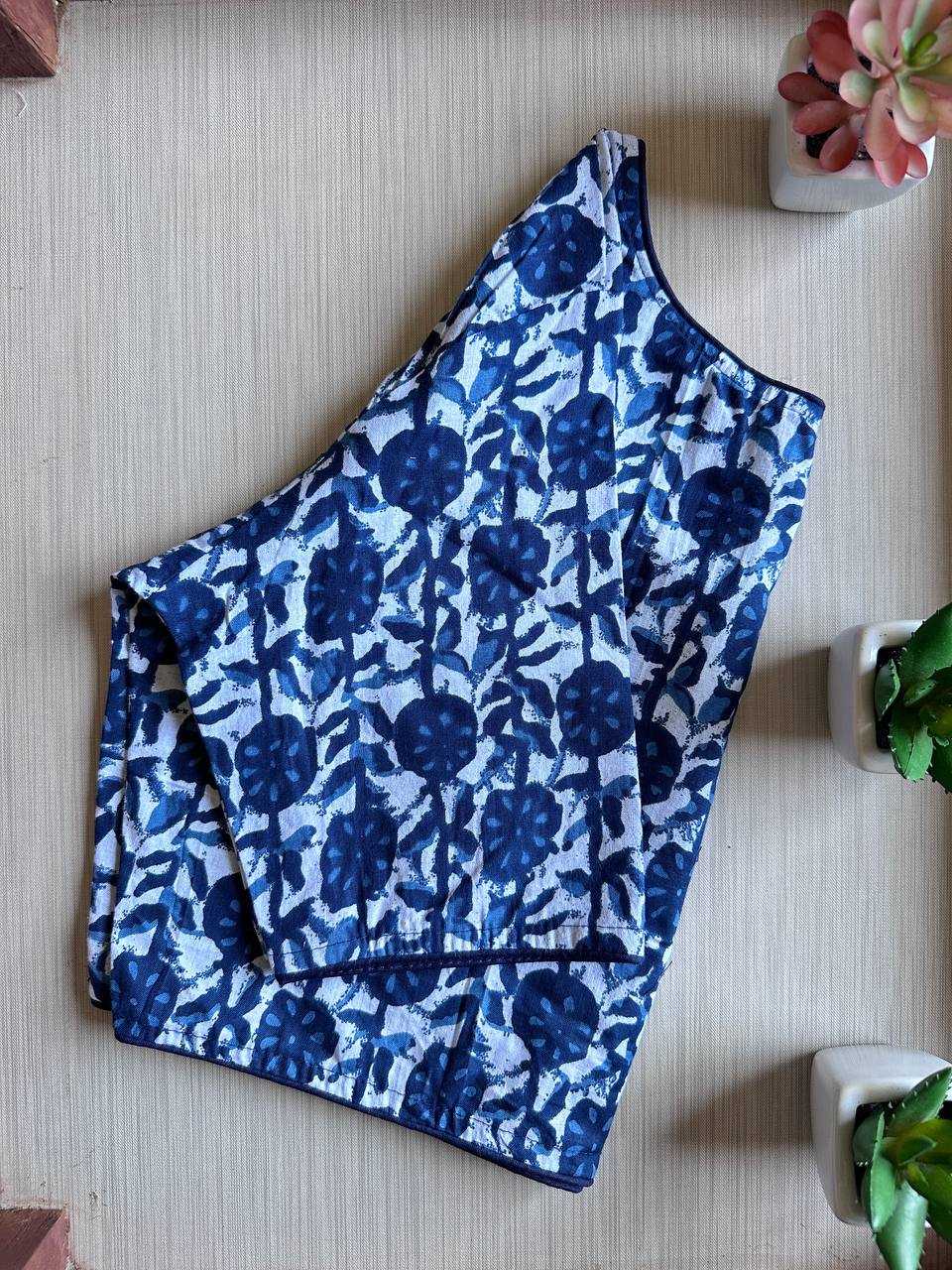 Ynf Cotton KESH437 SBB-03 Readymade Blouses Wholesale Designer Blouse Printed Cotton Blouses Manufacturer- Kapda Export