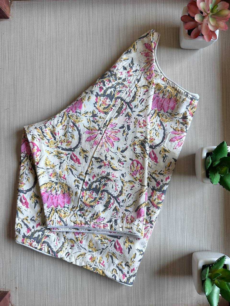Ynf Cotton KESH437 SBB-06 Readymade Blouses Wholesale Designer Blouse Printed Cotton Blouses Manufacturer- Kapda Export