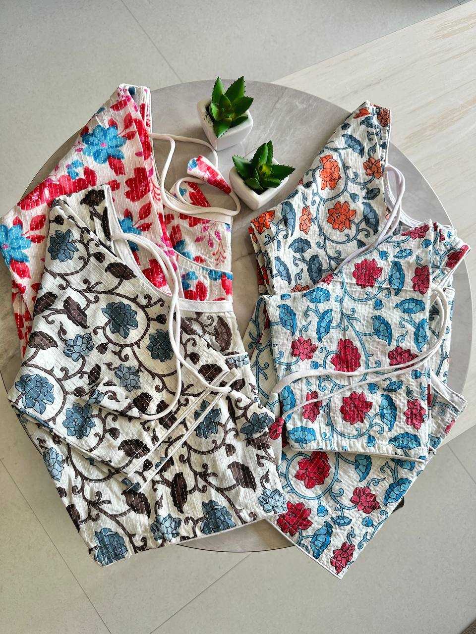 Ynf Cotton KESH437 SBB-13 Readymade Blouses Wholesale Designer Blouse Printed Cotton Blouses Manufacturer- Kapda Export