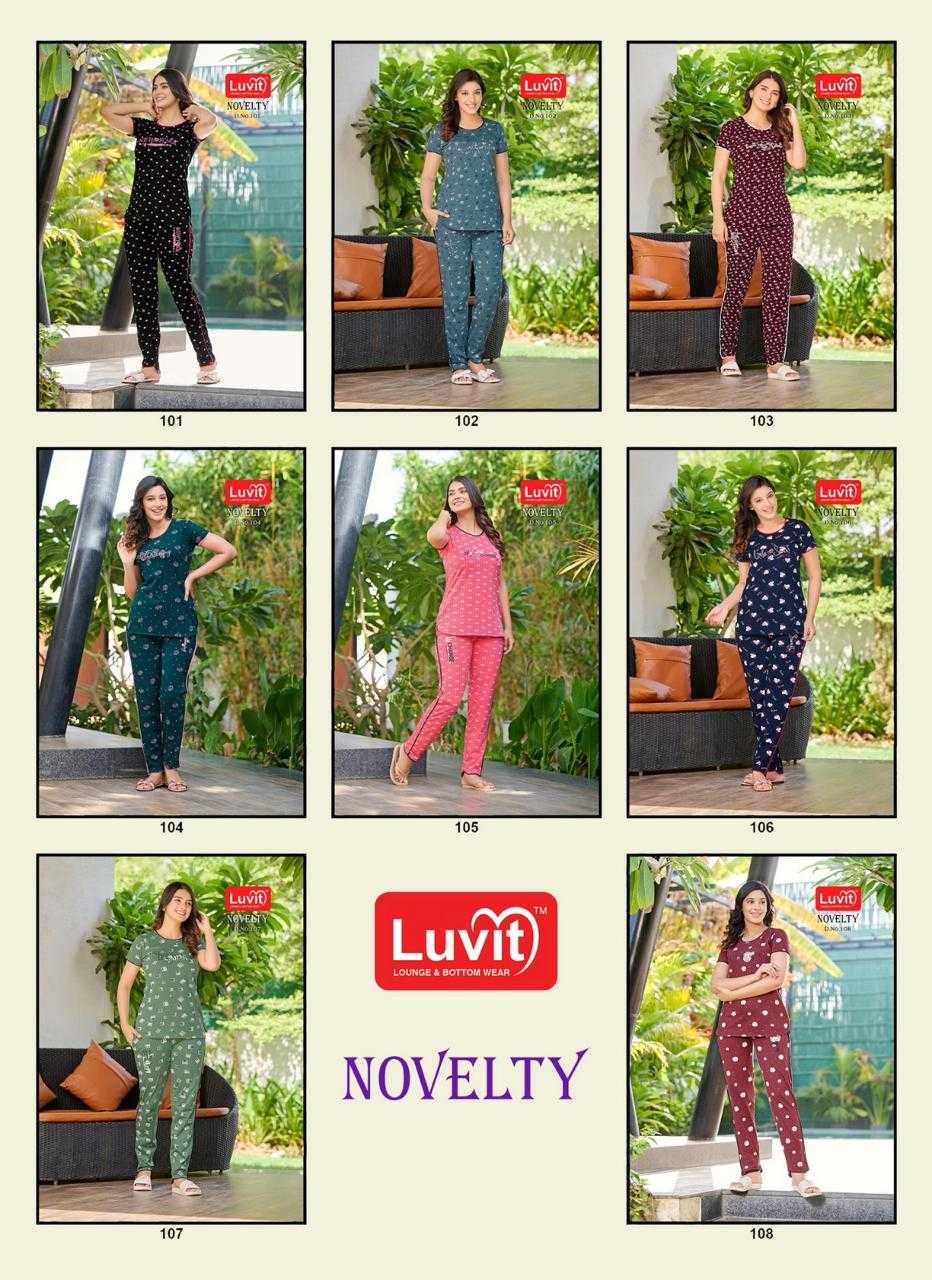Ynf Cotton RIN190 LUVIT Novelty Setwise Collections Wholesale Sale Catalogs Manufacturer- Kapda Export