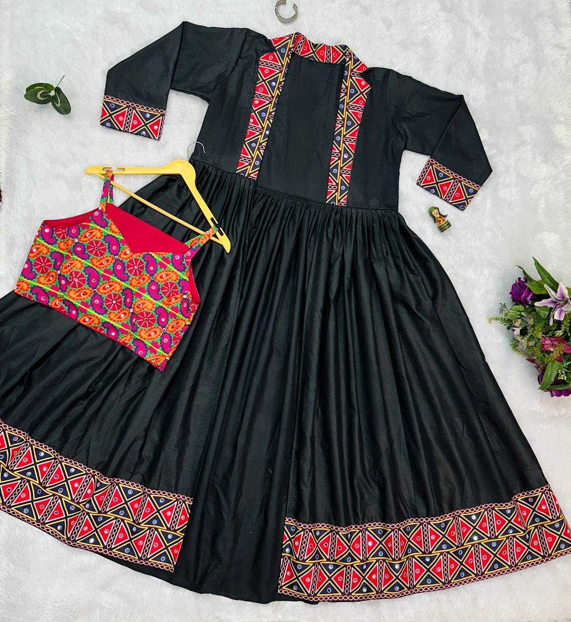 Ynf Cotton RIN215 1067 Navratri Chaniya Choli Wholesale Navratri Gowns Manufacturer- Kapda Export