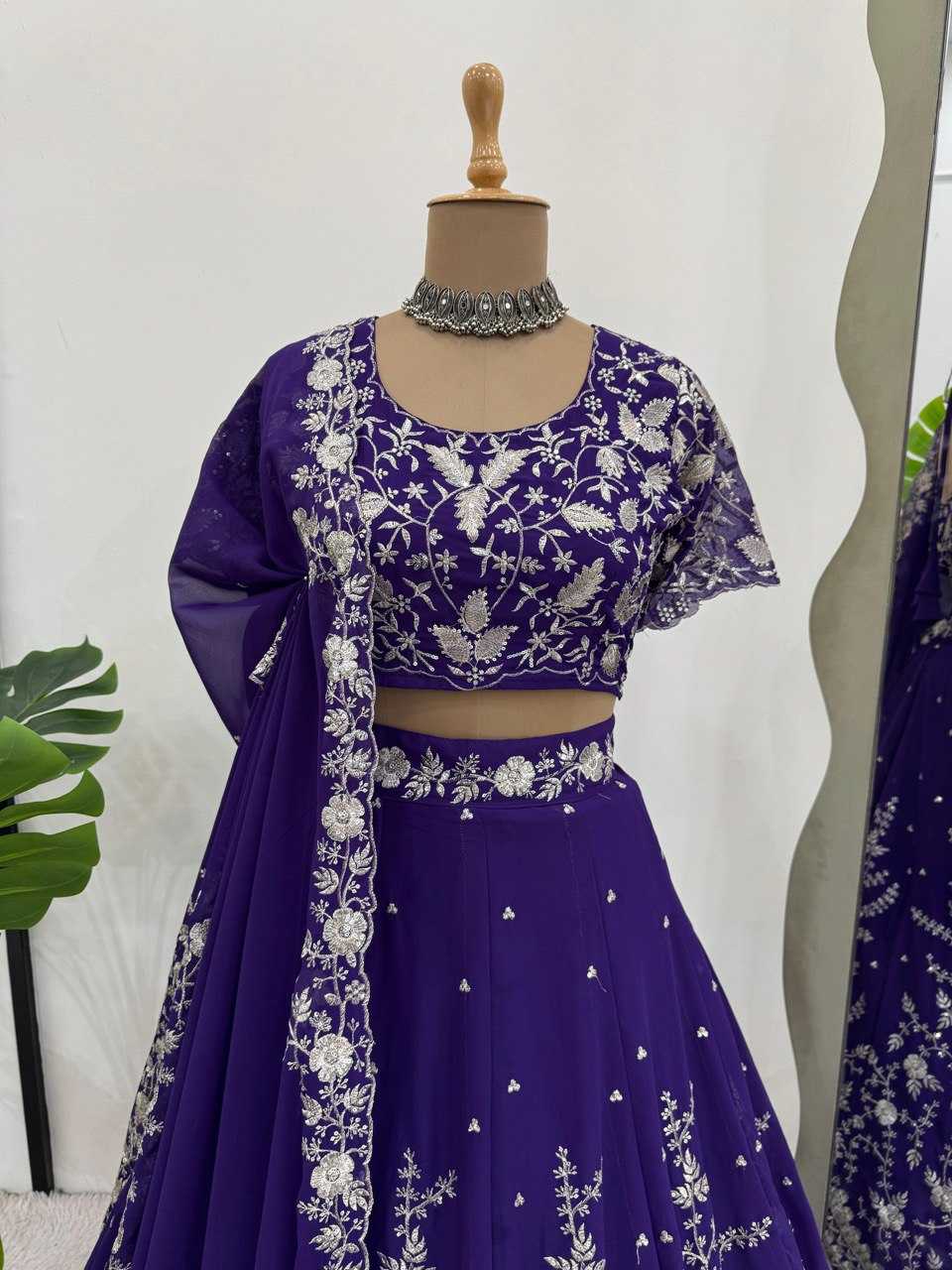Ynf Faux Georgette RIN162 QRC-333 Lehengas Wedding Collections Wholesale Georgette Lehenga Bridesmaid Outfits Manufacturer- Kapda Export