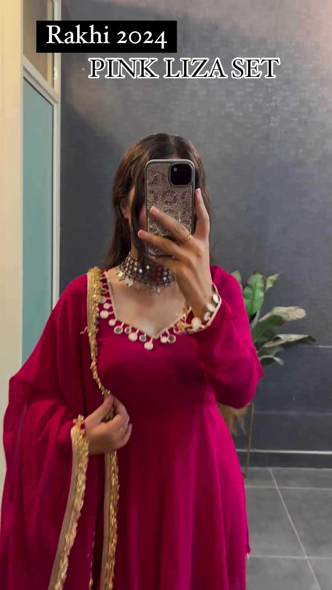 Ynf Faux Georgette RIN212-7011 Suits & Dresses Rakhi Collections Festive Collections Wholesale Palazzo Suit Georgette Suit Party wear suits Manufacturer- Kapda Export