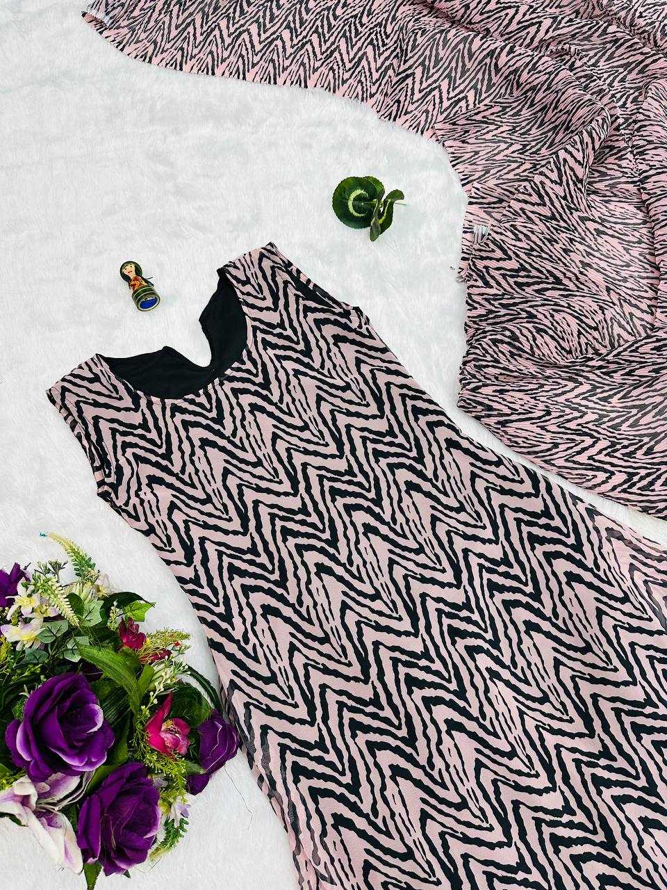 Ynf Faux Georgette RIN215 1051 Sarees Wholesale Plain Sarees Saree Gown Printed Georgette Saree Manufacturer- Kapda Export