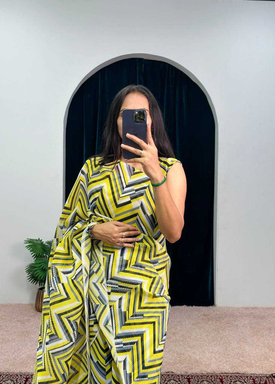 Ynf Faux Georgette RIN215 1051 Sarees Wholesale Plain Sarees Saree Gown Printed Georgette Saree Manufacturer- Kapda Export