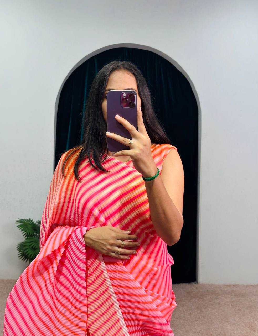 Ynf Faux Georgette RIN215 1051 Sarees Wholesale Plain Sarees Saree Gown Printed Georgette Saree Manufacturer- Kapda Export