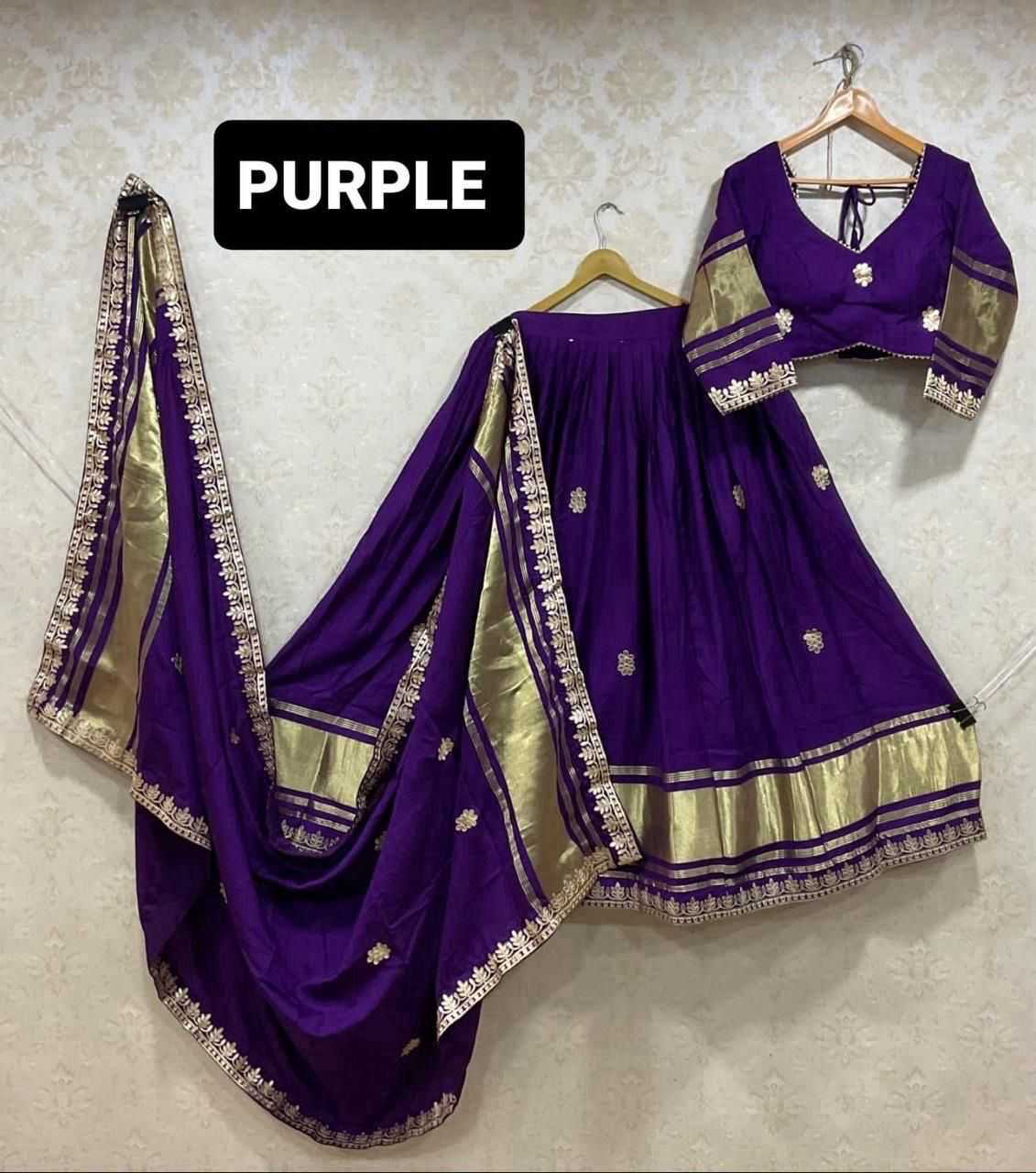 Ynf Gajji Silk RIN128 RJK02 Lehengas Navratri Chaniya Choli Wholesale Navratri Gowns Gota Patti Lehenga Manufacturer- Kapda Export