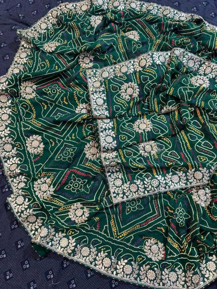 Ynf Georgette KESH416 AASHIMA Sarees Durga Pooja Sarees Wedding Collections Wholesale Designer Sarees Gota Patti Sarees Heavy Work Sarees Manufacturer- Kapda Export