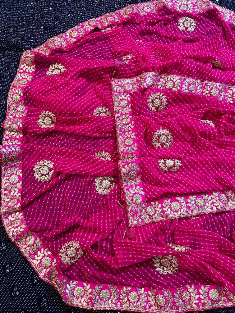 Ynf Georgette KESH416 AASHIMA Sarees Durga Pooja Sarees Wedding Collections Wholesale Designer Sarees Gota Patti Sarees Heavy Work Sarees Manufacturer- Kapda Export