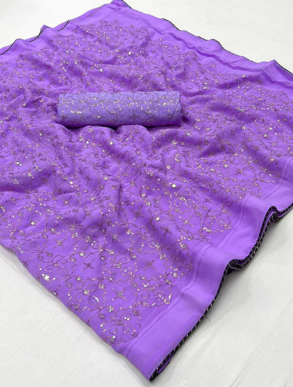 Ynf Georgette RIN206 Sf-512 Sarees Bollywood Collections Wholesale Embroidered Sarees Kiara Advani Sarees Manufacturer- Kapda Export