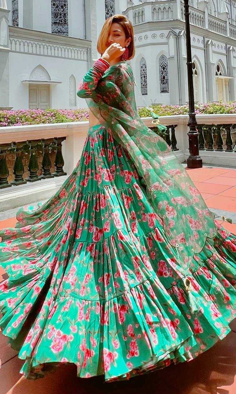 Ynf Georgette RIN213 L233 Lehengas Wholesale Georgette Lehenga Lightweight Lehenga Anarkali Lehenga Manufacturer- Kapda Export