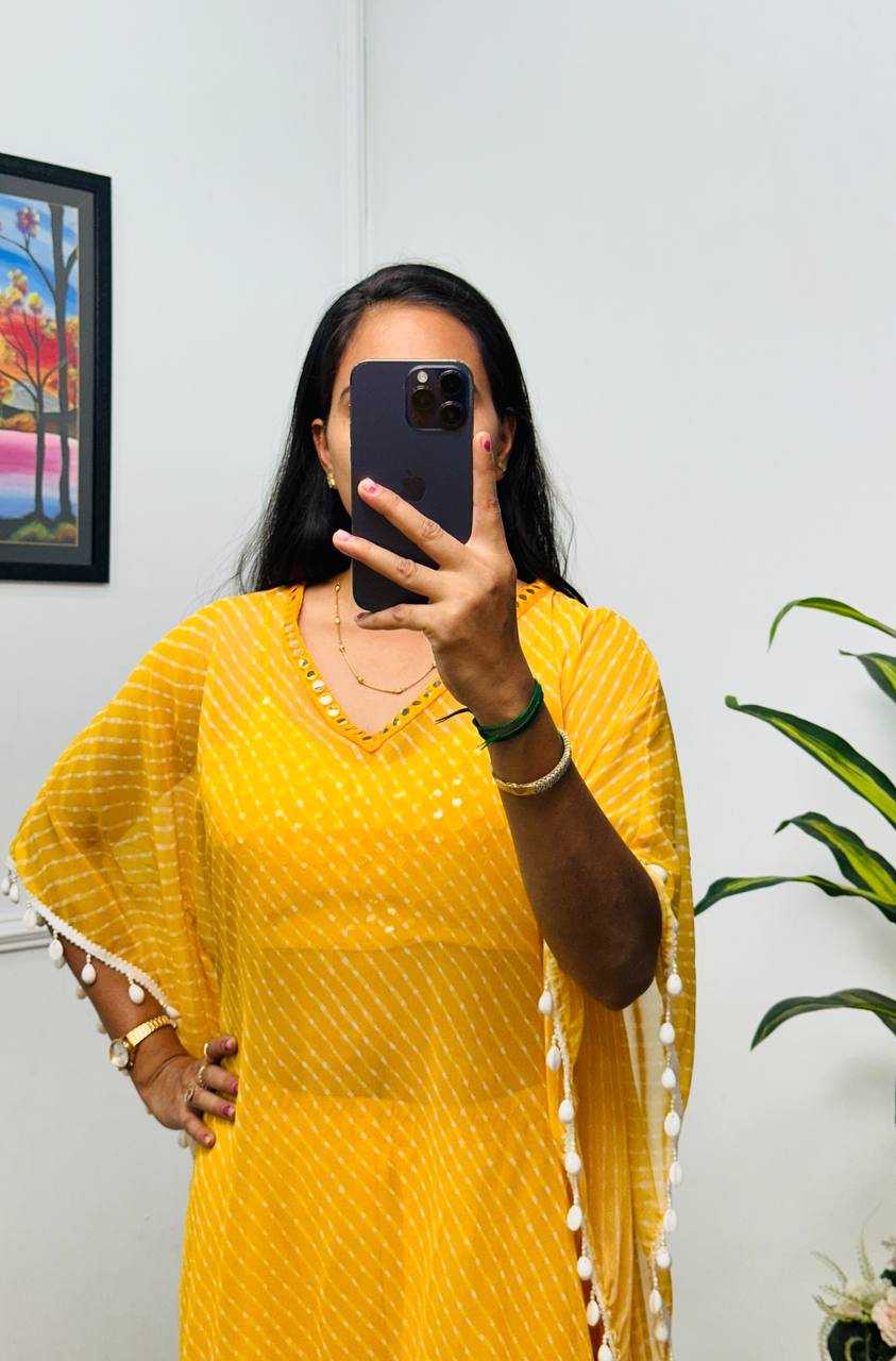 Ynf Georgette RIN215 1069 Kurti Wholesale Embroidered Kurtis Kaftan Kurtis Kurti With Palazzo Manufacturer- Kapda Export