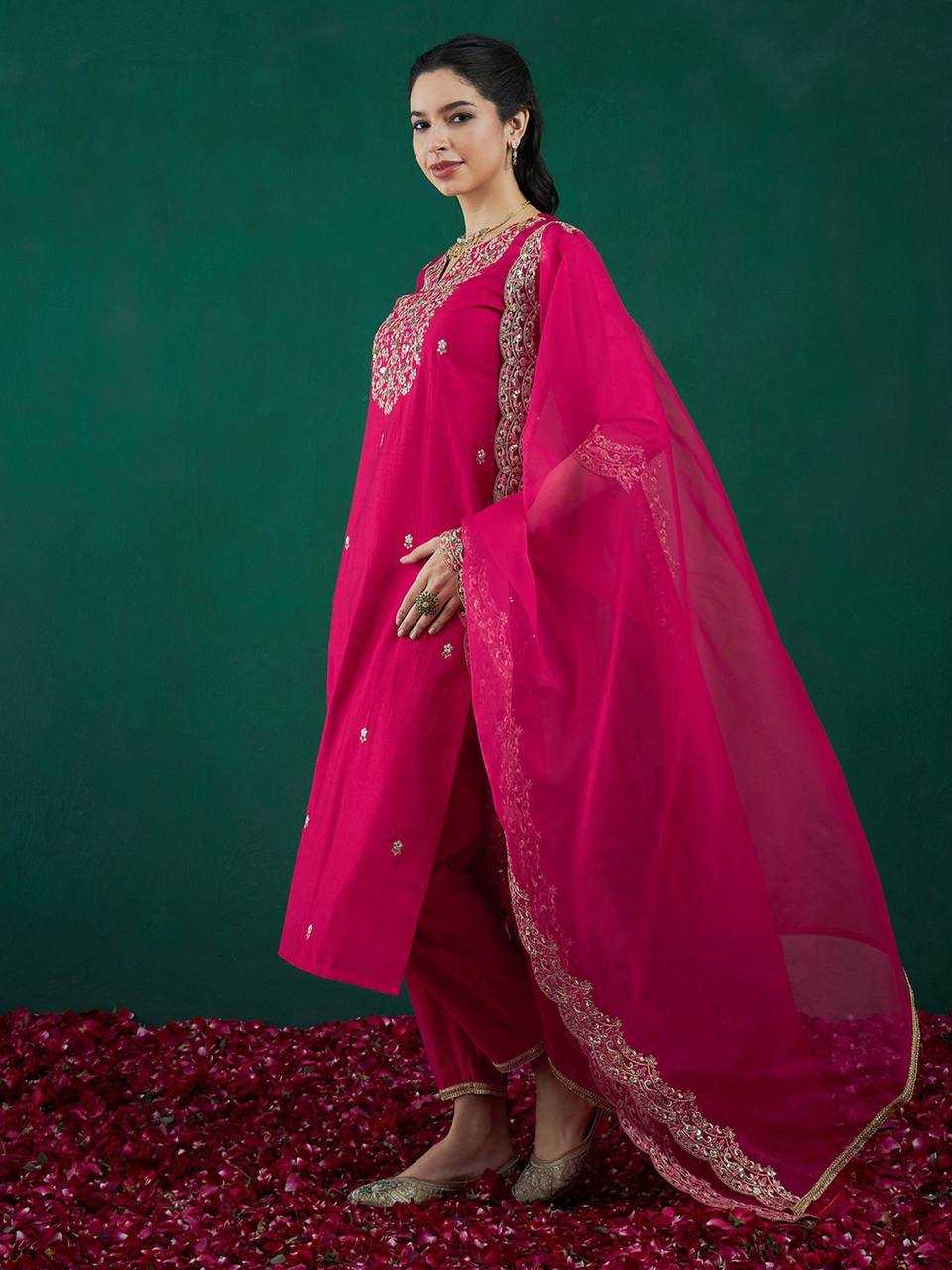 Ynf Heavy Roman Silk RIN131 DT-23 Suits & Dresses Wholesale Alia Cut Suits Designer Suits Embroidered Suits Manufacturer- Kapda Export