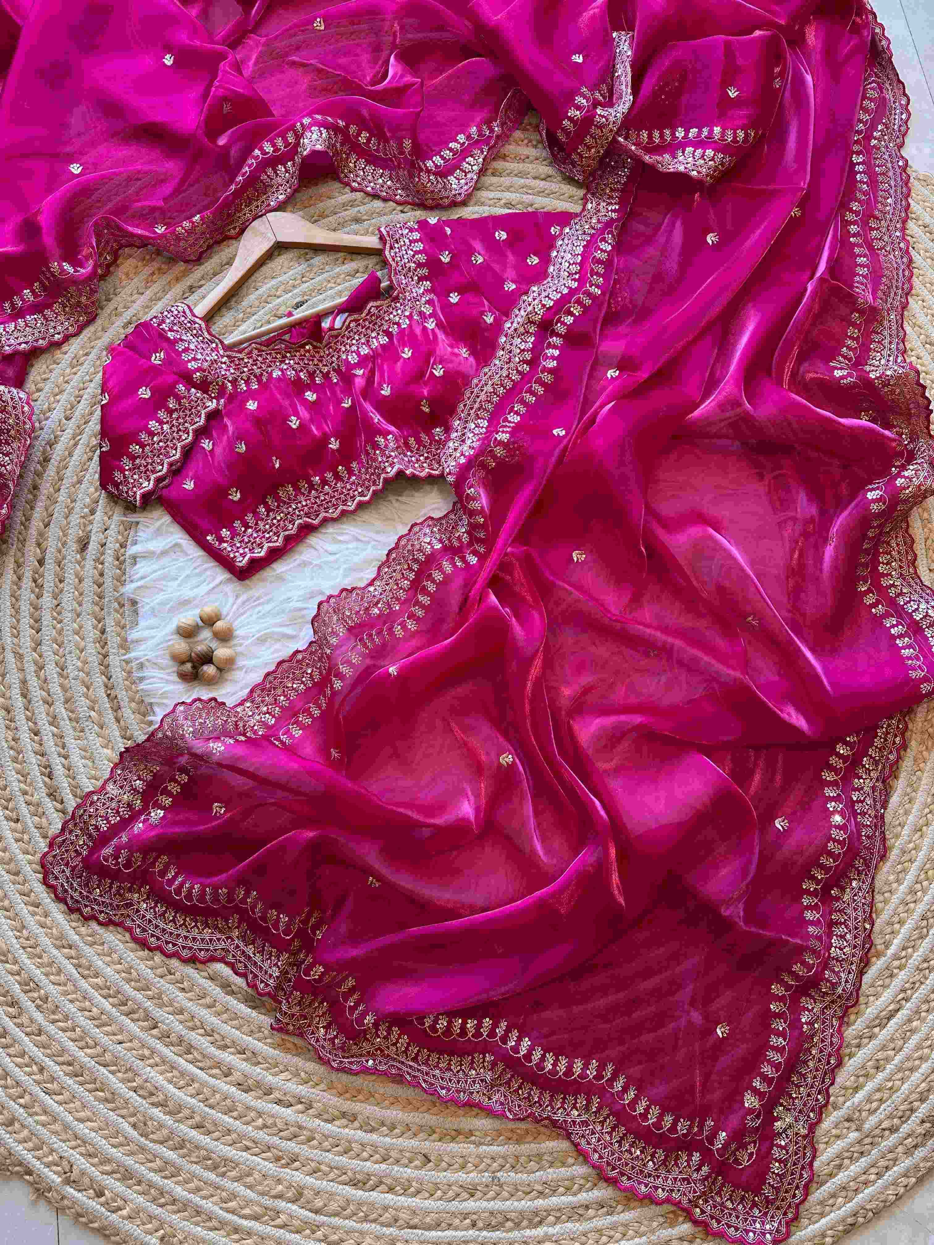 Ynf Jimmy Choo RIN185 RVSG010 Sarees Wedding Collections Festive Collections Wholesale Jimmy Choo Sarees Fancy Sarees Cocktail Party Outfits Manufacturer- Kapda Export