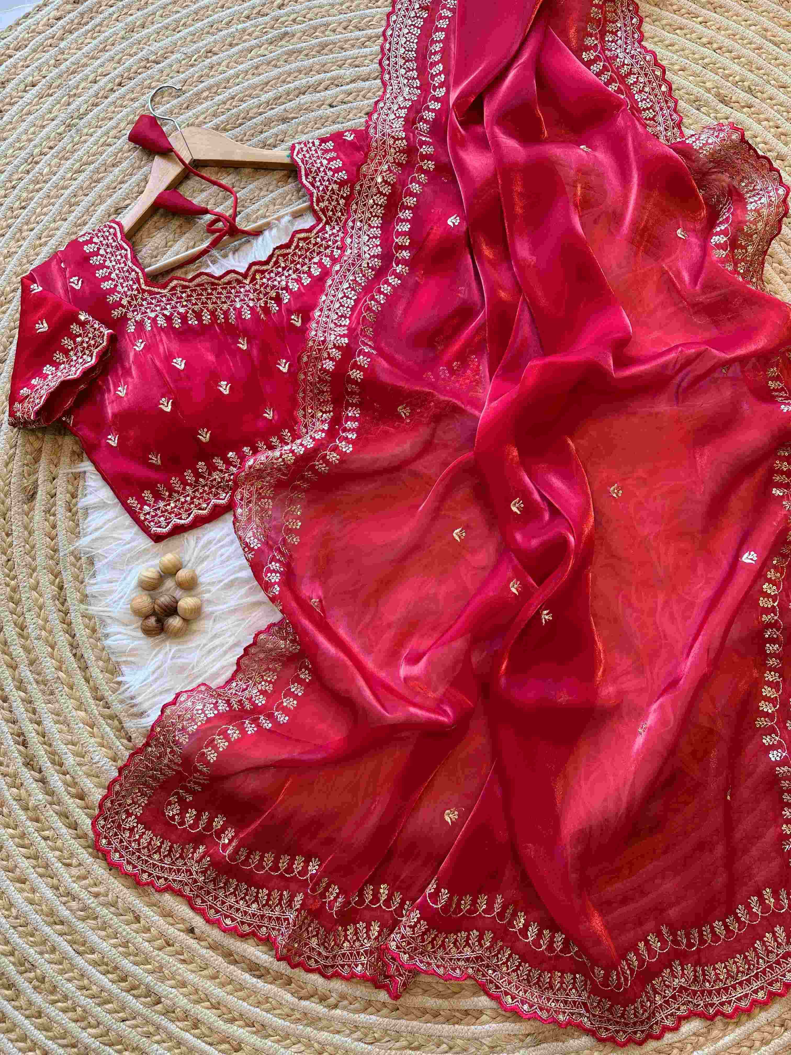 Ynf Jimmy Choo RIN185 RVSG010 Sarees Wedding Collections Festive Collections Wholesale Jimmy Choo Sarees Fancy Sarees Cocktail Party Outfits Manufacturer- Kapda Export