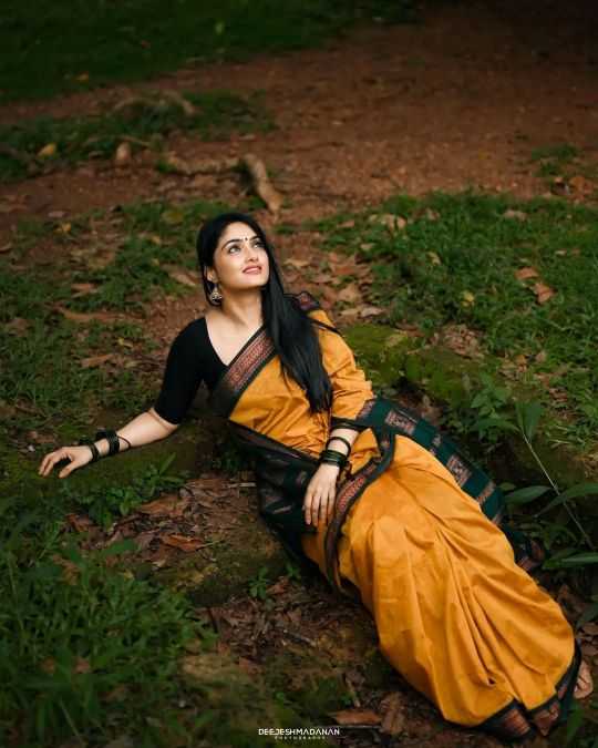 Ynf Lichi Silk RIN219 MF-1583 Sarees Wholesale Traditional Sarees Silk Sarees Yellow Sarees Manufacturer- Kapda Export