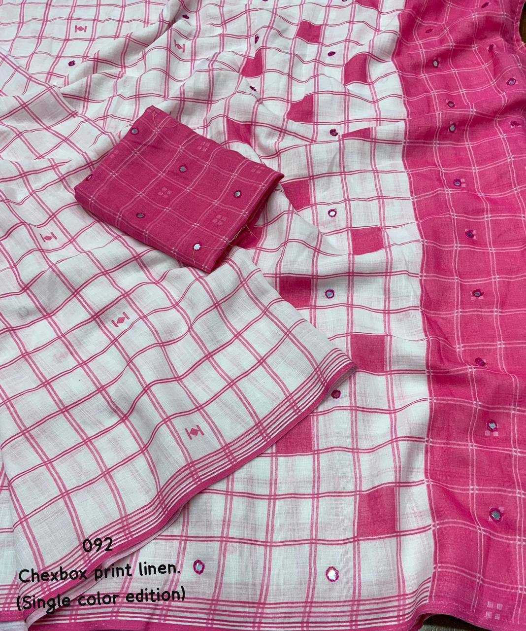 Ynf Linen KESH433 091 Sarees Wedding Collections Wholesale Linen Sarees Mehendi Outfits Manufacturer- Kapda Export