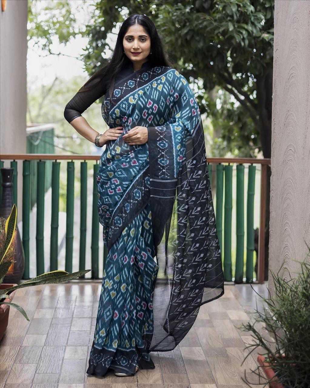 Ynf Linen RIN183 VAD010 Sarees Wedding Collections Festive Collections Wholesale Fancy Sarees Linen Sarees Reception Outfits Manufacturer- Kapda Export
