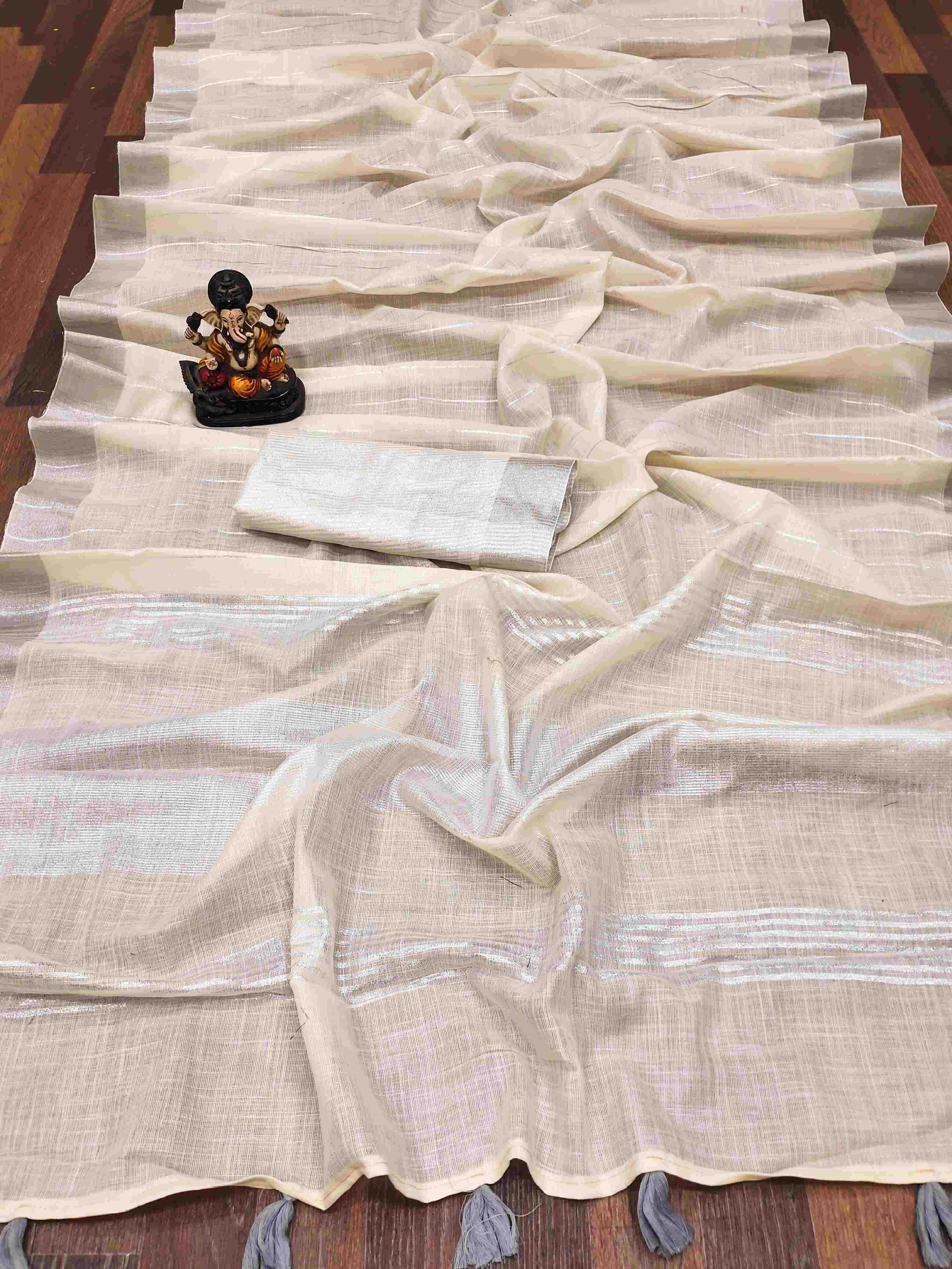 Ynf Linen RIN183 VAD09 Sarees Wedding Collections Festive Collections Wholesale Fancy Sarees Linen Sarees Reception Outfits Manufacturer- Kapda Export