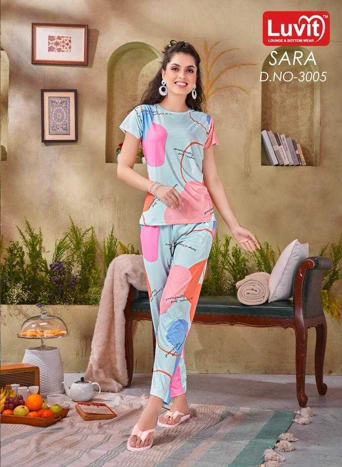 Ynf Lycra RIN190 LUVIT SARA Setwise Collections Wholesale Sale Catalogs Manufacturer- Kapda Export