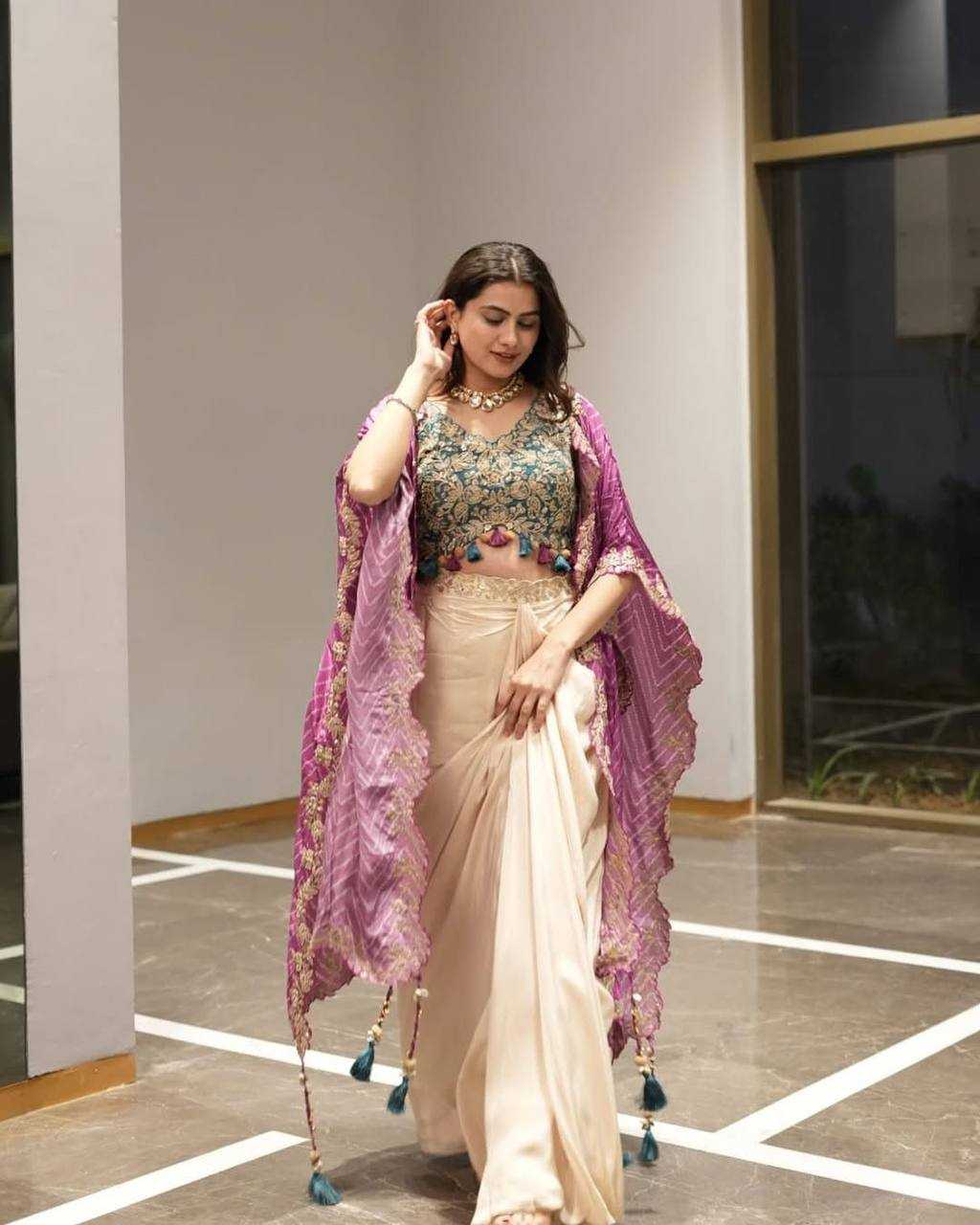 Ynf Mono Slub RIN110 BE-308 Western Wears Wedding Collections Wholesale Co-ord Set Bridesmaid Outfits Manufacturer- Kapda Export