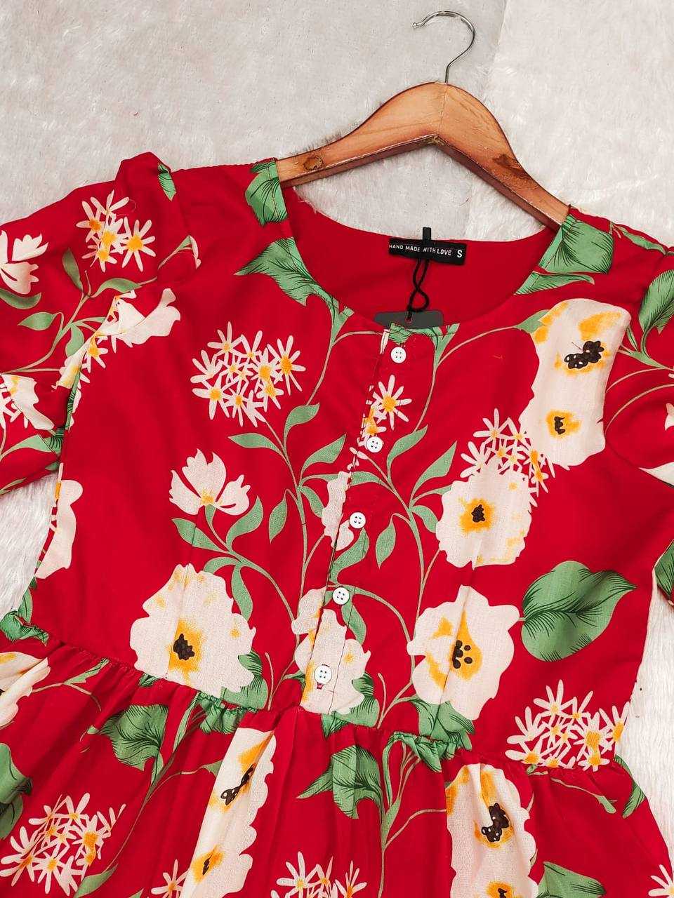 Ynf Muslin RIN218 1050 Kurti Western Wears Wholesale Flared Kurtis Indo-Western Kurtis Ruffle Kurtis Manufacturer- Kapda Export