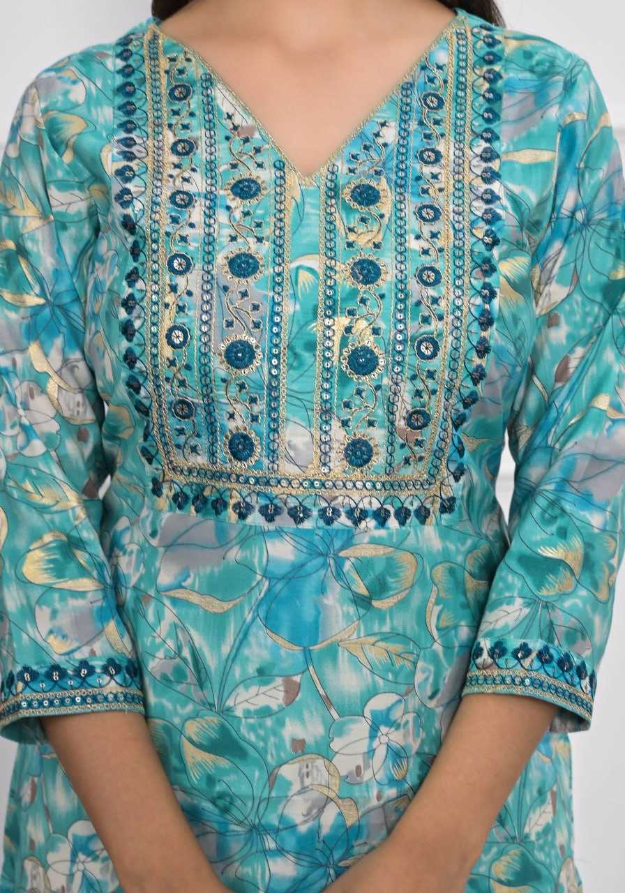 Ynf Muslin Silk RIN131 DT-022 BANDHANI Suits & Dresses Wholesale Alia Cut Suits Ladies Silk Suit Bandhani Suits Manufacturer- Kapda Export