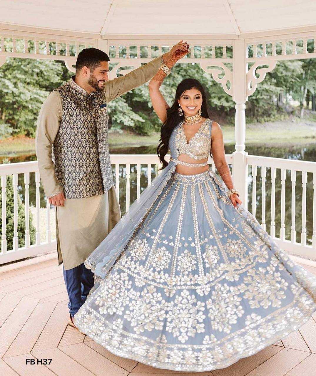 Ynf Net RIN213 H37 Lehengas Wedding Collections Wholesale Zari Work Lehenga Pre-Wedding Photoshoot Outfits Manufacturer- Kapda Export