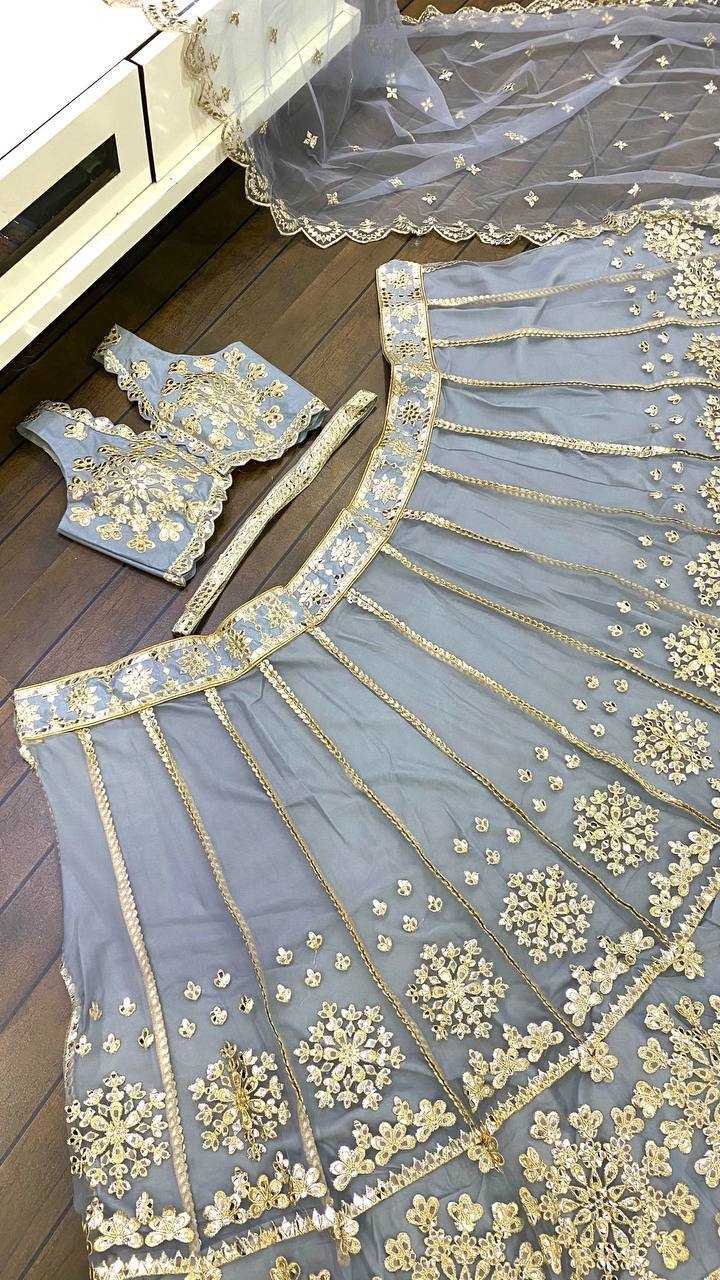 Ynf Net RIN213 H37 Lehengas Wedding Collections Wholesale Zari Work Lehenga Pre-Wedding Photoshoot Outfits Manufacturer- Kapda Export