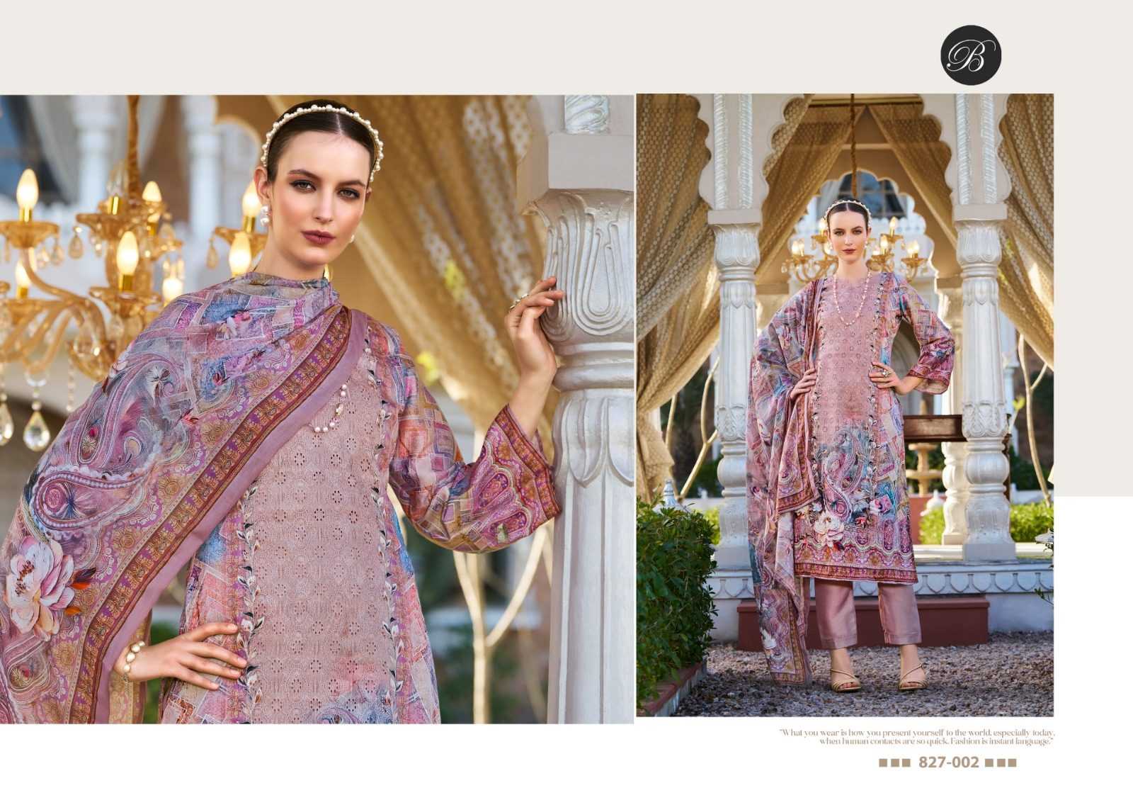Ynf Pure Cotton RIN186 BELLIZA-ALBELI Setwise Collections Wholesale Pakistani Suits Catalogs Dresses & Suits Catalogs Manufacturer- Kapda Export