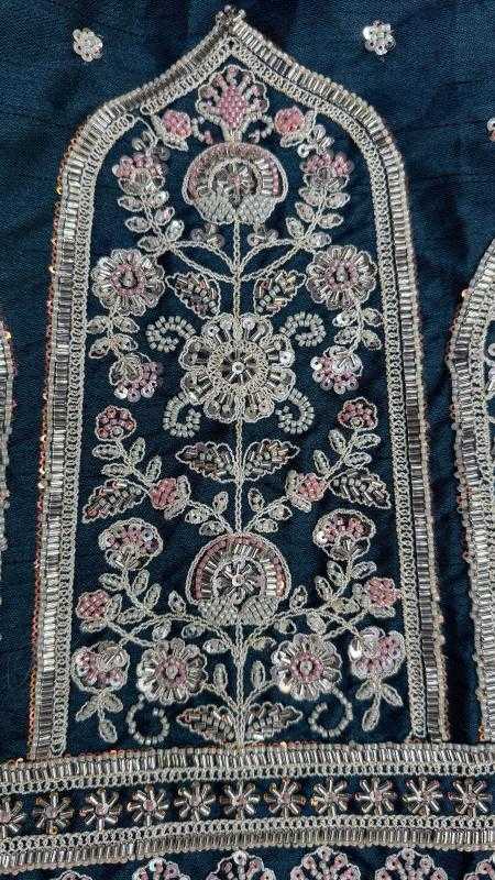 Ynf Silk KESH416 ANJANI-2816A Lehengas Wedding Collections Festive Collections Wholesale Embroidered Lehenga Handloom Lehenga Thread Work Lehenga Manufacturer- Kapda Export